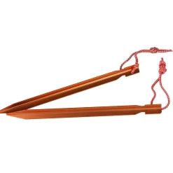 5 Pack 7 Inch Alloy Y Pegs | Orange