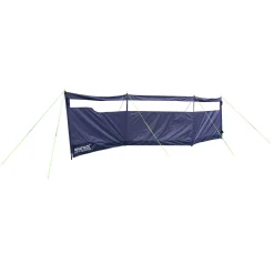 4 Pole Steel Wind Break | Lead Grey
