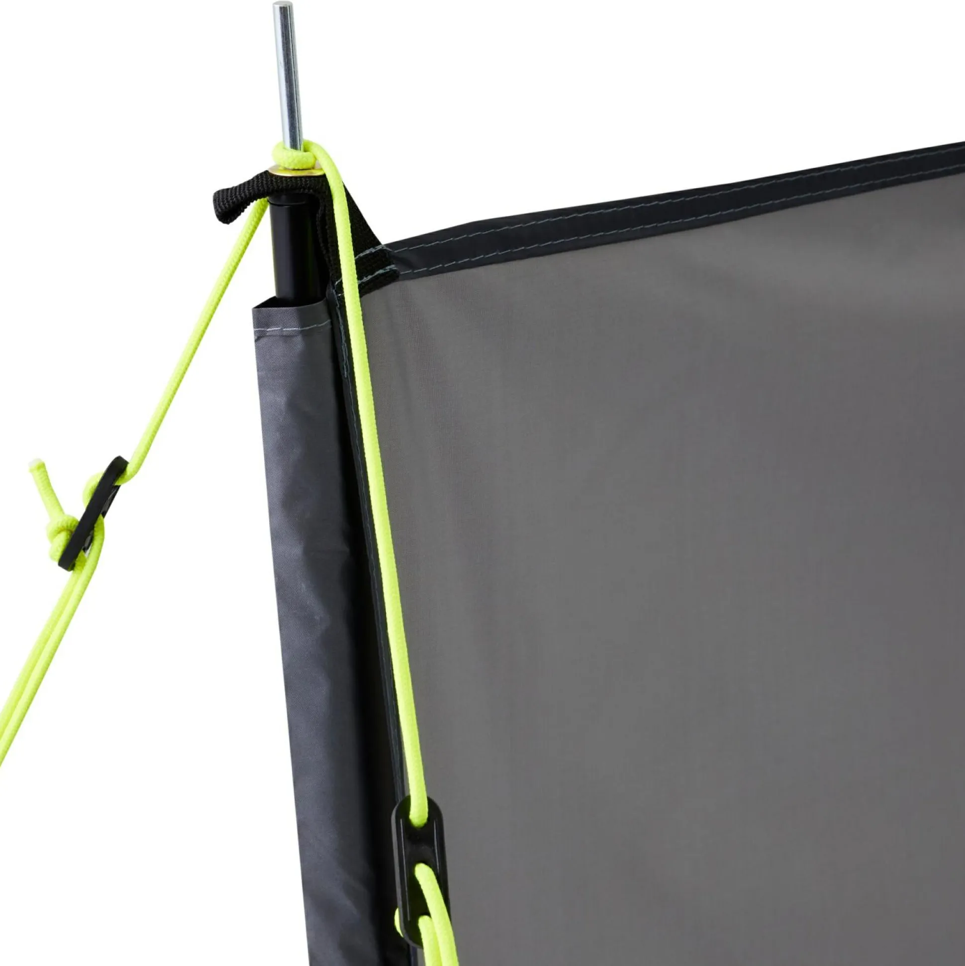 4 Pole Wind Break | Lead Grey