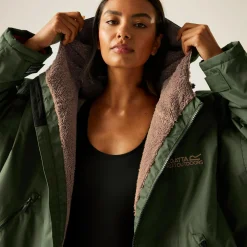 Adult Waterproof Changing Robe | Dark Khaki