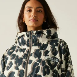 Adult Waterproof Changing Robe | Leopard Print