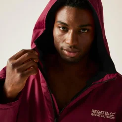 Adult Waterproof Changing Robe | Dark Maroon