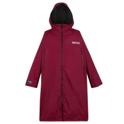 Adult Waterproof Changing Robe | Dark Maroon