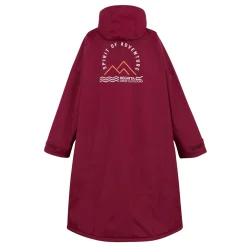 Adult Waterproof Changing Robe | Dark Maroon