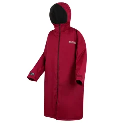 Adult Waterproof Changing Robe | Dark Maroon