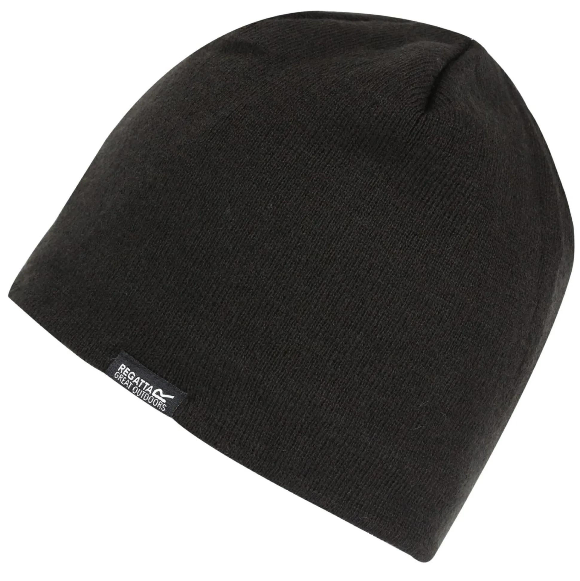 Adult's Brevis II Knit Beanie | Black