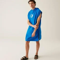 Adult's Towel Robe | Oxford Blue