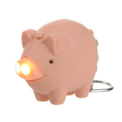 Animal Torch Keyring | Pink