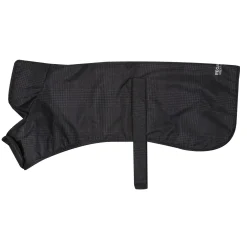 Arlo Waterproof Dog Coat | Lead Grey Check