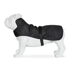 Arlo Waterproof Dog Coat | Lead Grey Check