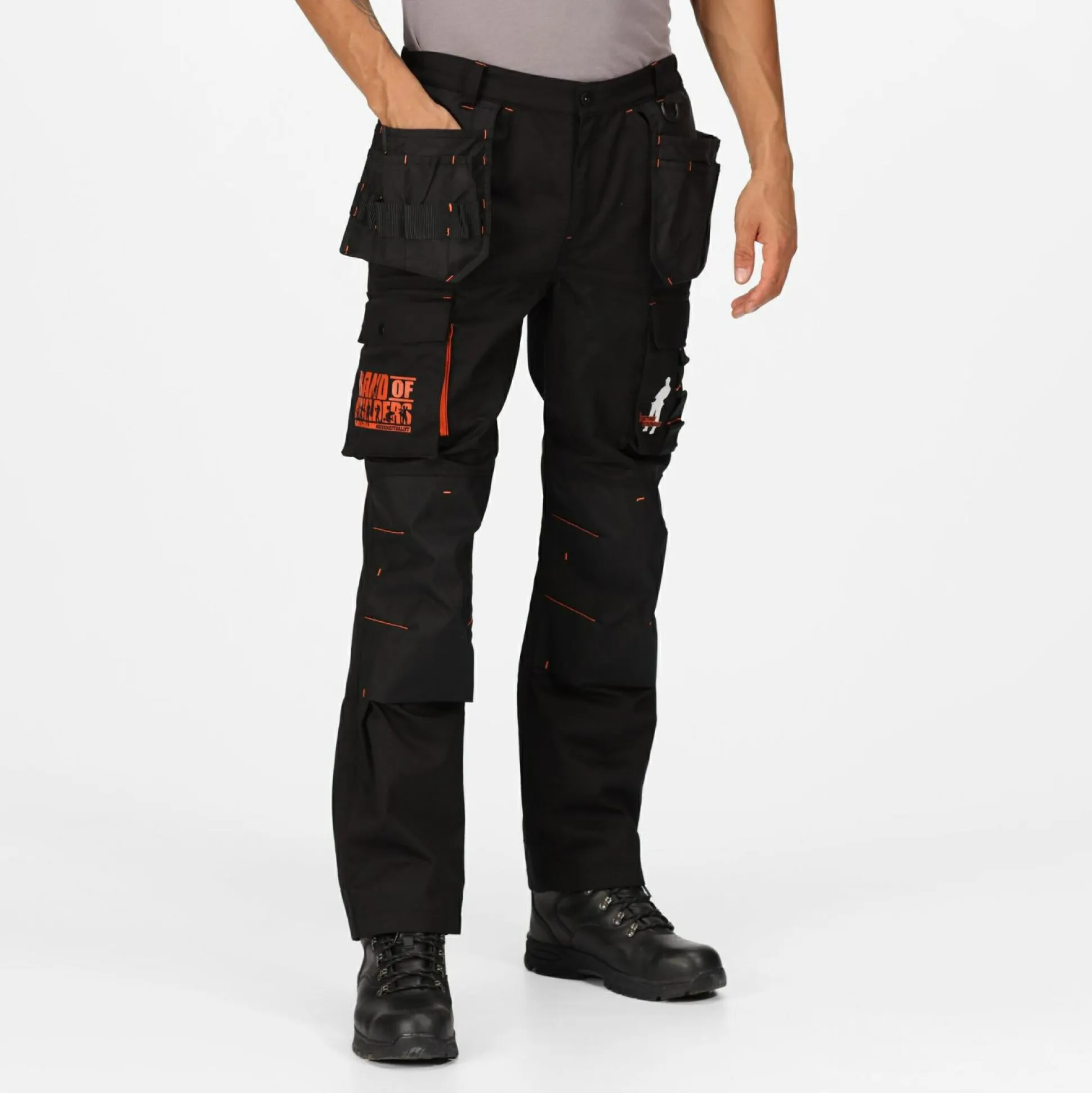 Band of Builders Trousers | Black