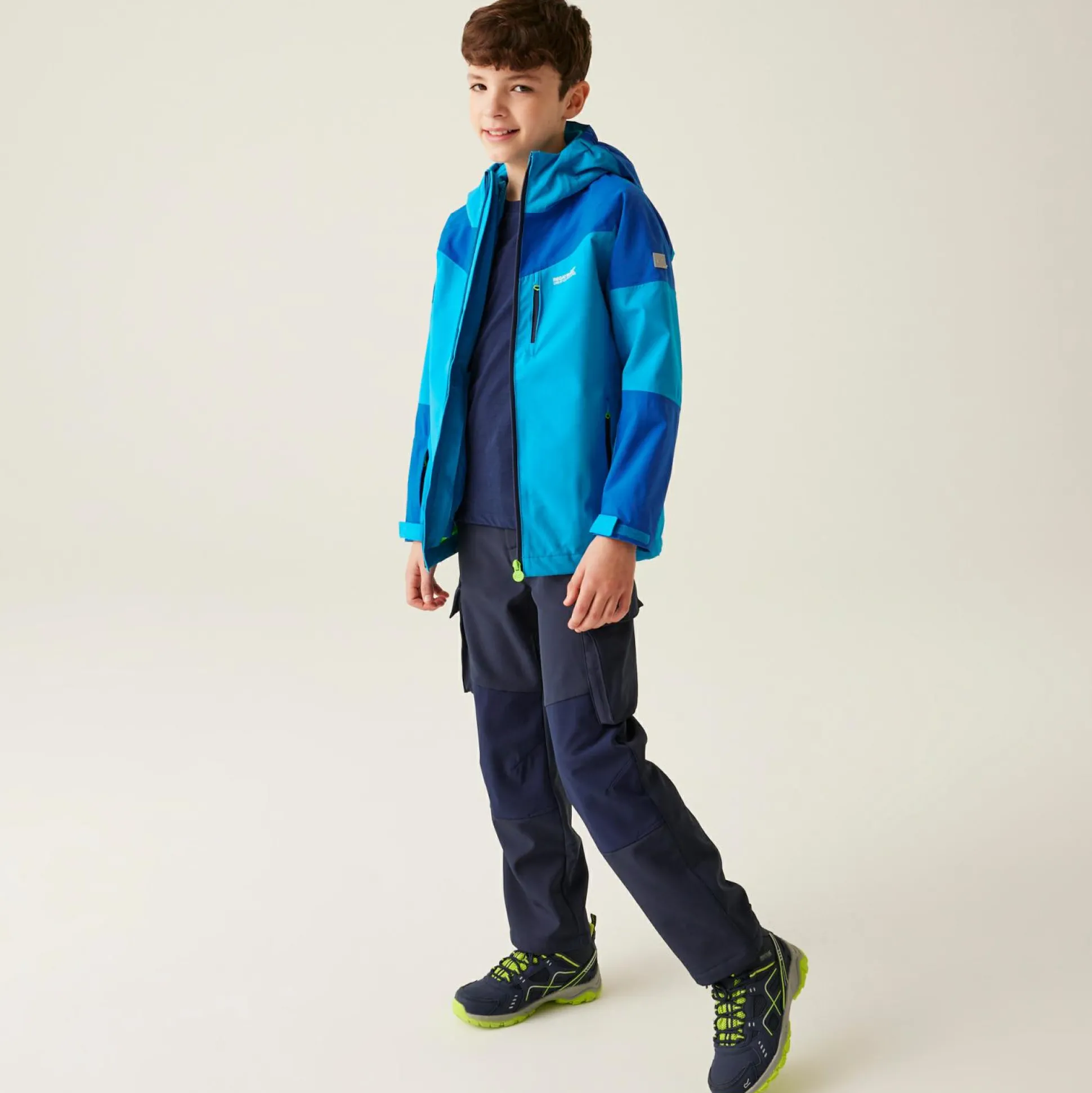 Boys Trekktain 3-in-1 Jacket | Hydro Blue Olympian Blue