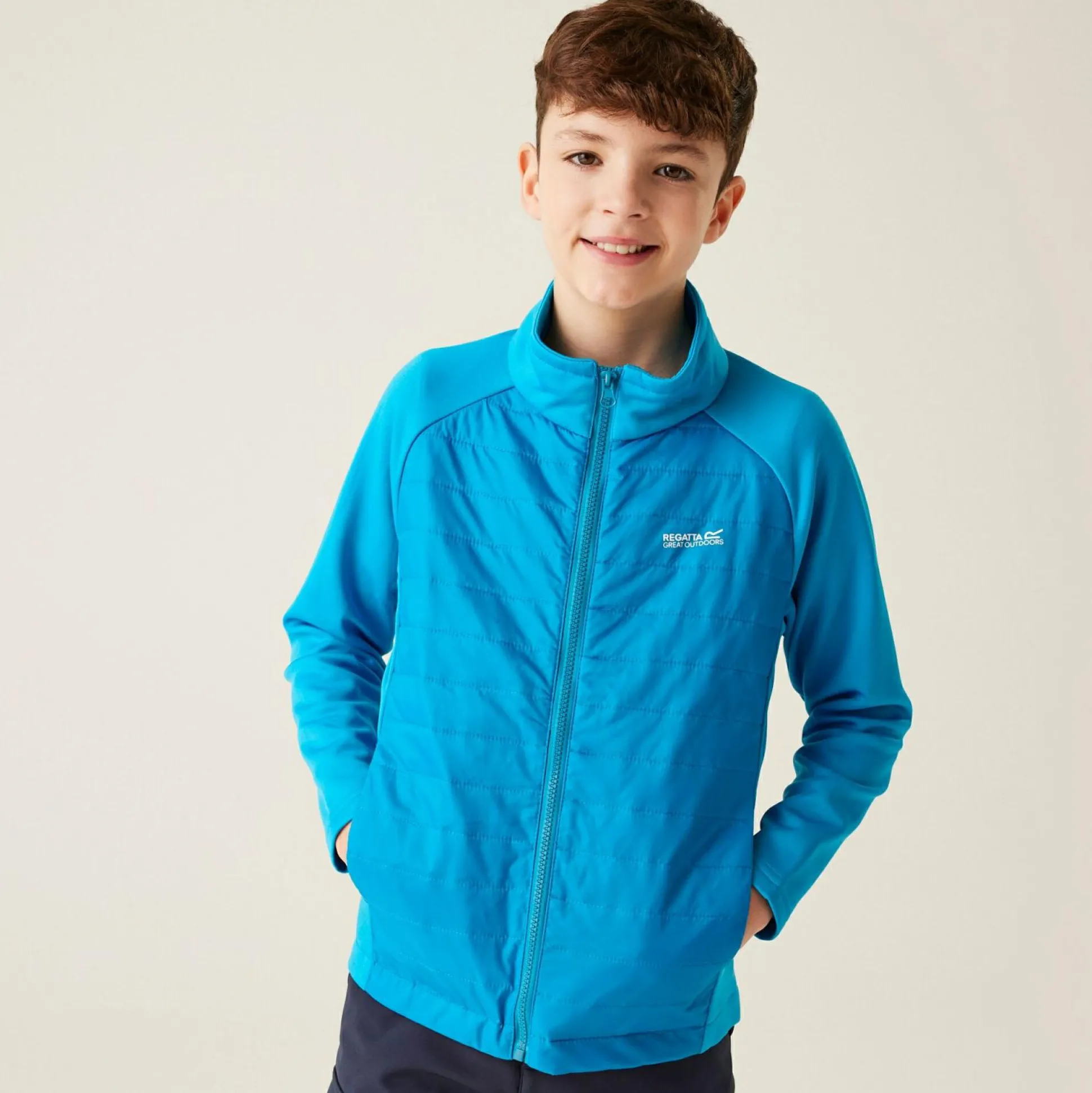 Boys Trekktain 3-in-1 Jacket | Hydro Blue Olympian Blue