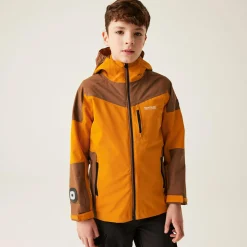Boys Trekktain 3-in-1 Jacket | Fox Dark Brown Fox Inner