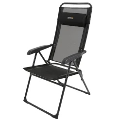 Colico Hard Armed Reclining Lounge Chair | Black