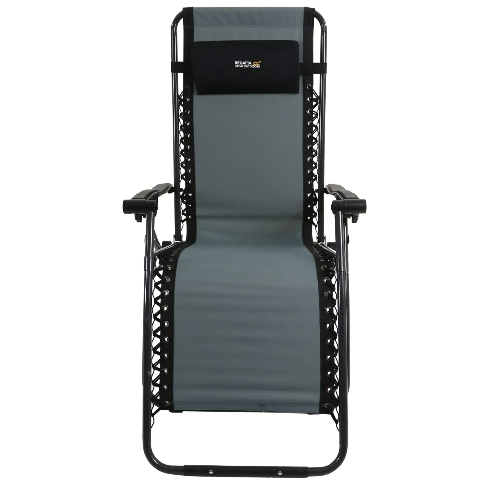 Colico Reclining Lounge Chair | Black Seal Grey