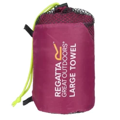 Compact Large Travel Towel | Dark Cerise
