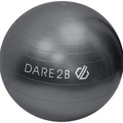 Dare 2b - Fitness Ball With Pump | Ebony Grey
