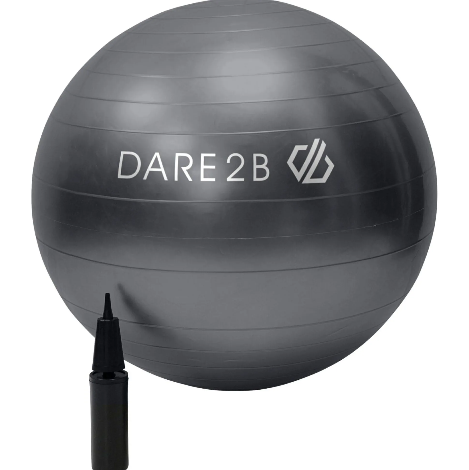 Dare 2b - Fitness Ball With Pump | Ebony Grey