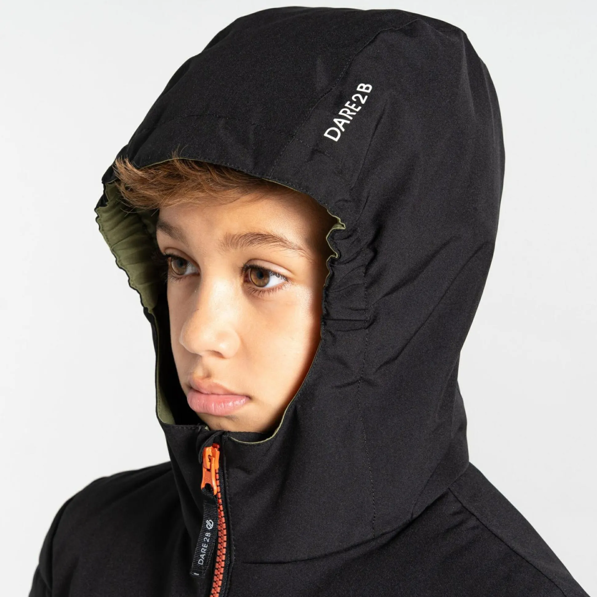 Dare 2b - Kids' Cheerful II Ski Jacket | Black Olivine Green