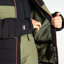 Dare 2b - Kids' Cheerful II Ski Jacket | Black Olivine Green