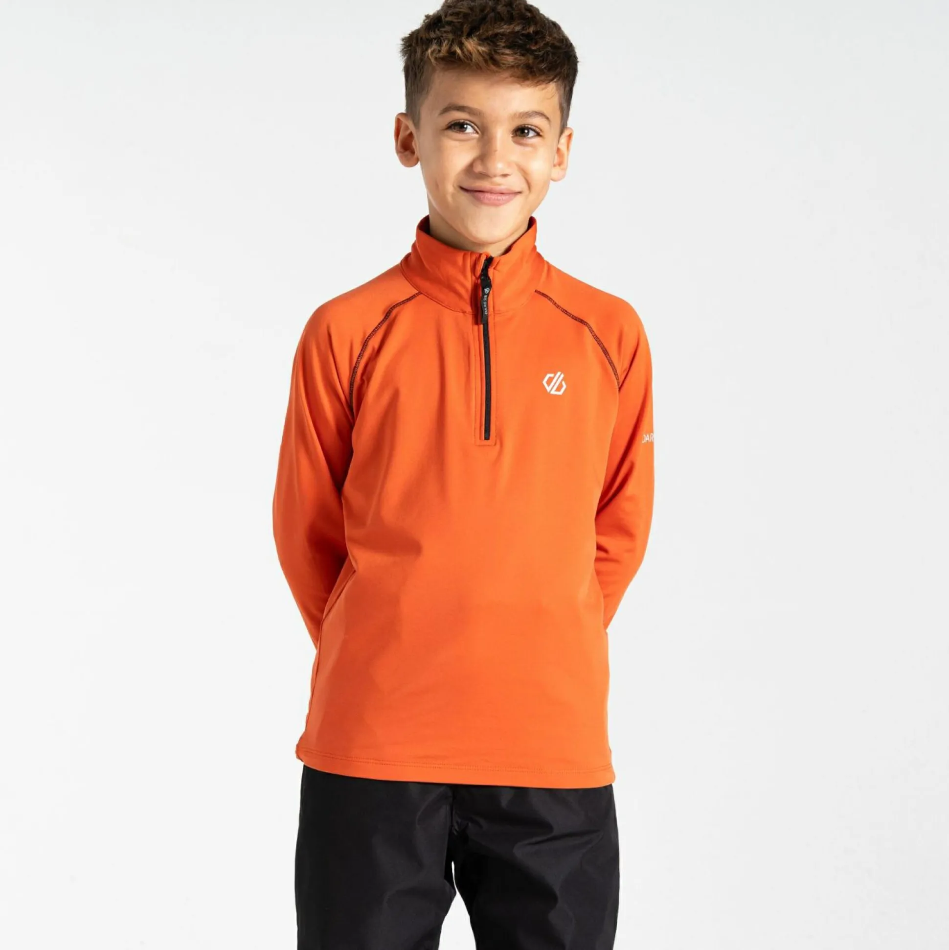 Dare 2b - Kids' Consist II Core Stretch | Orange Rust