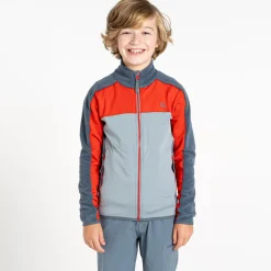 Dare 2b - Kids' Emergent IV Stretch Midlayer | Grey & Red