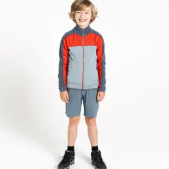 Dare 2b - Kids' Emergent IV Stretch Midlayer | Grey & Red