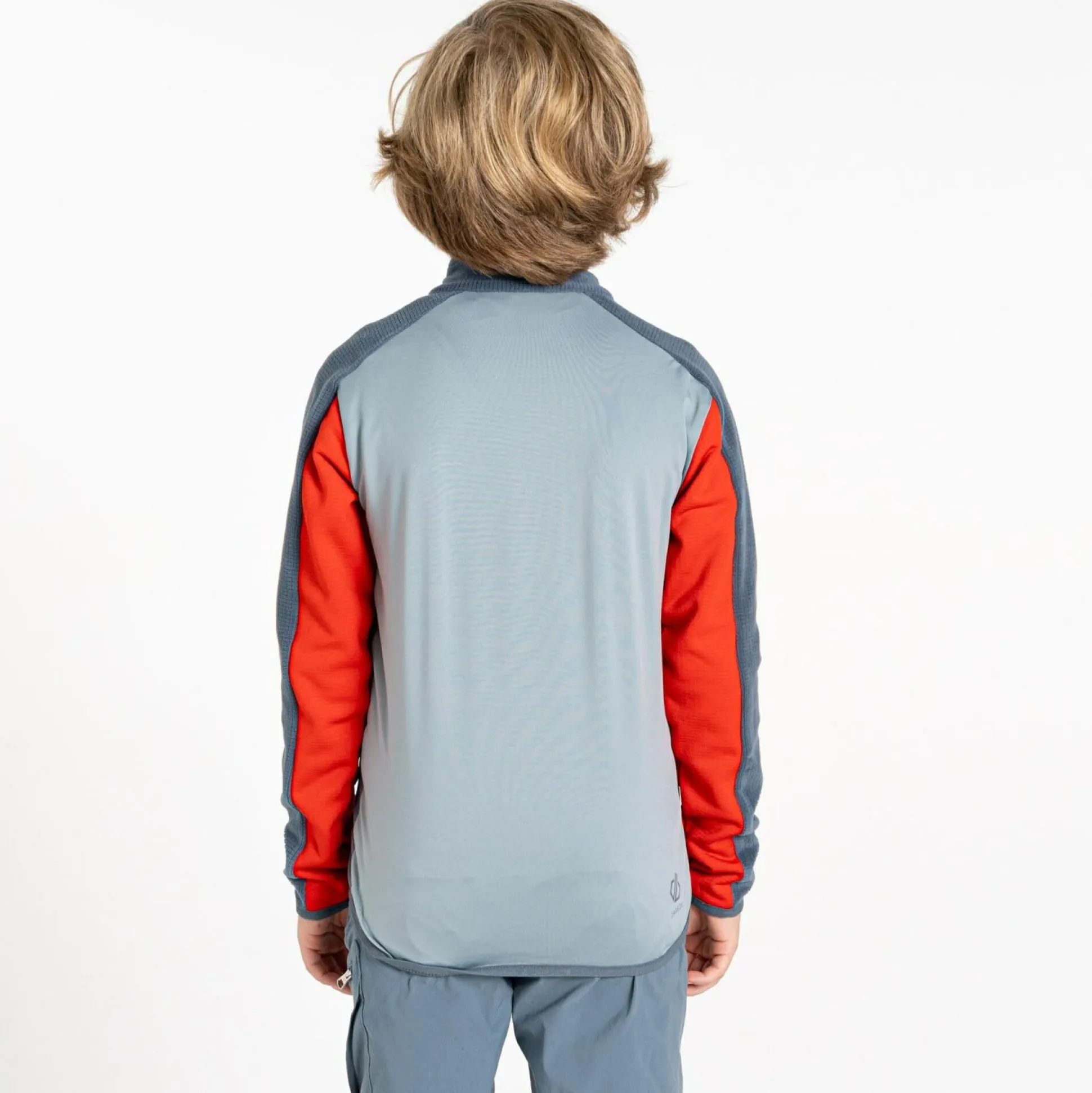 Dare 2b - Kids' Emergent IV Stretch Midlayer | Grey & Red
