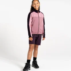 Dare 2b - Kids' Emergent IV Stretch Midlayer | Deep Plum