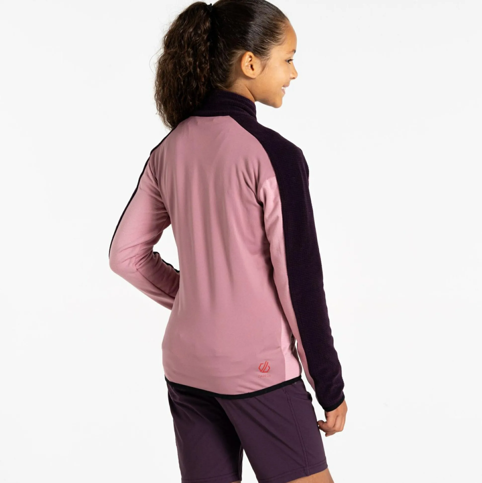 Dare 2b - Kids' Emergent IV Stretch Midlayer | Deep Plum