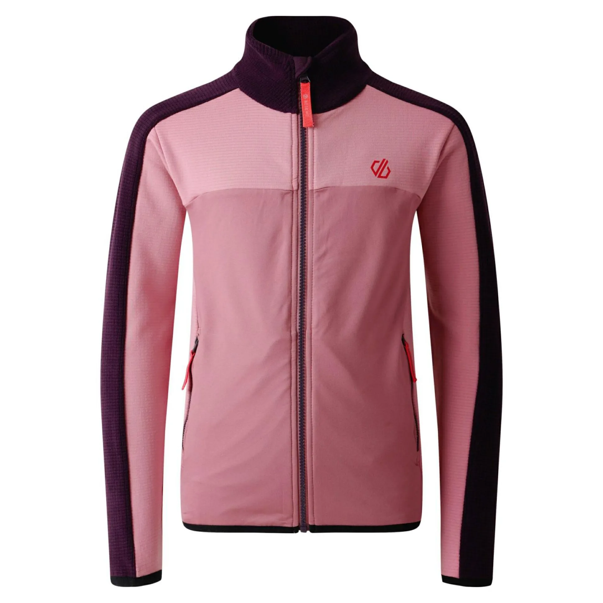 Dare 2b - Kids' Emergent IV Stretch Midlayer | Deep Plum