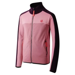 Dare 2b - Kids' Emergent IV Stretch Midlayer | Deep Plum