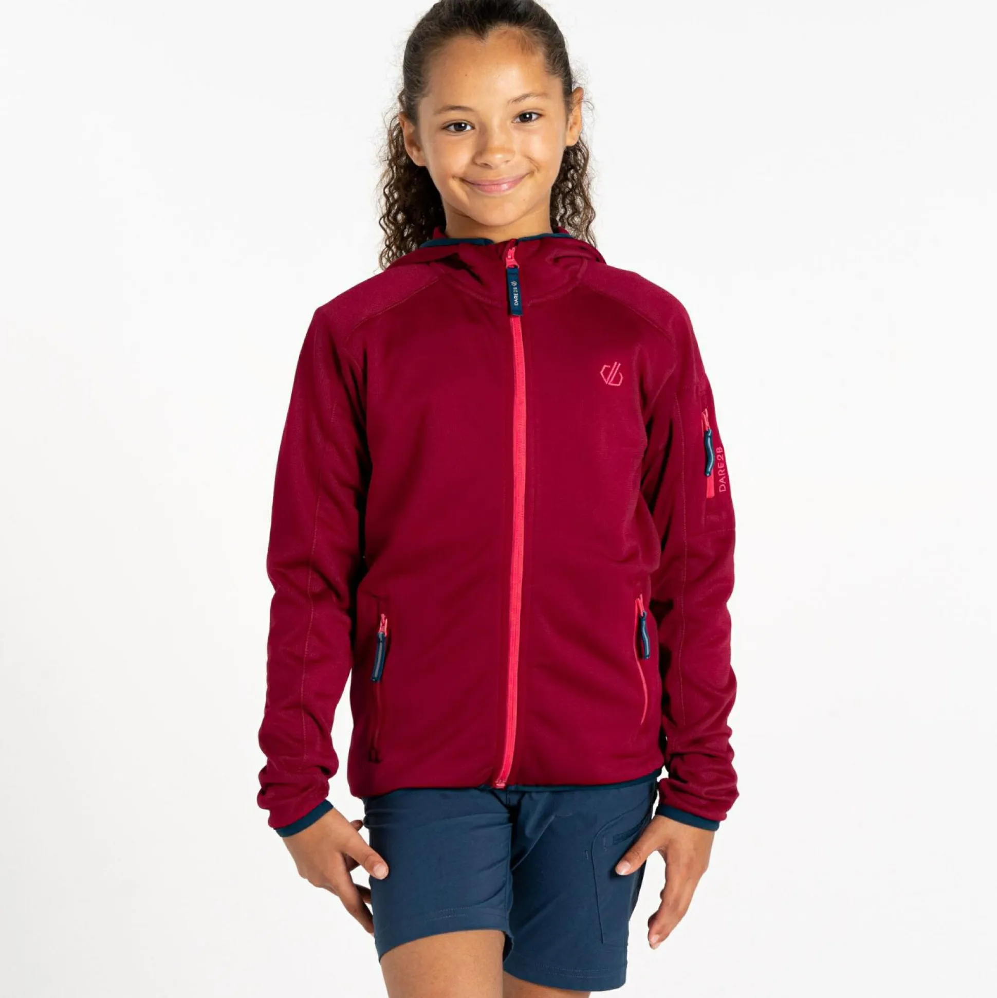 Dare 2b - Kids' Explore Fleece | Beetroot