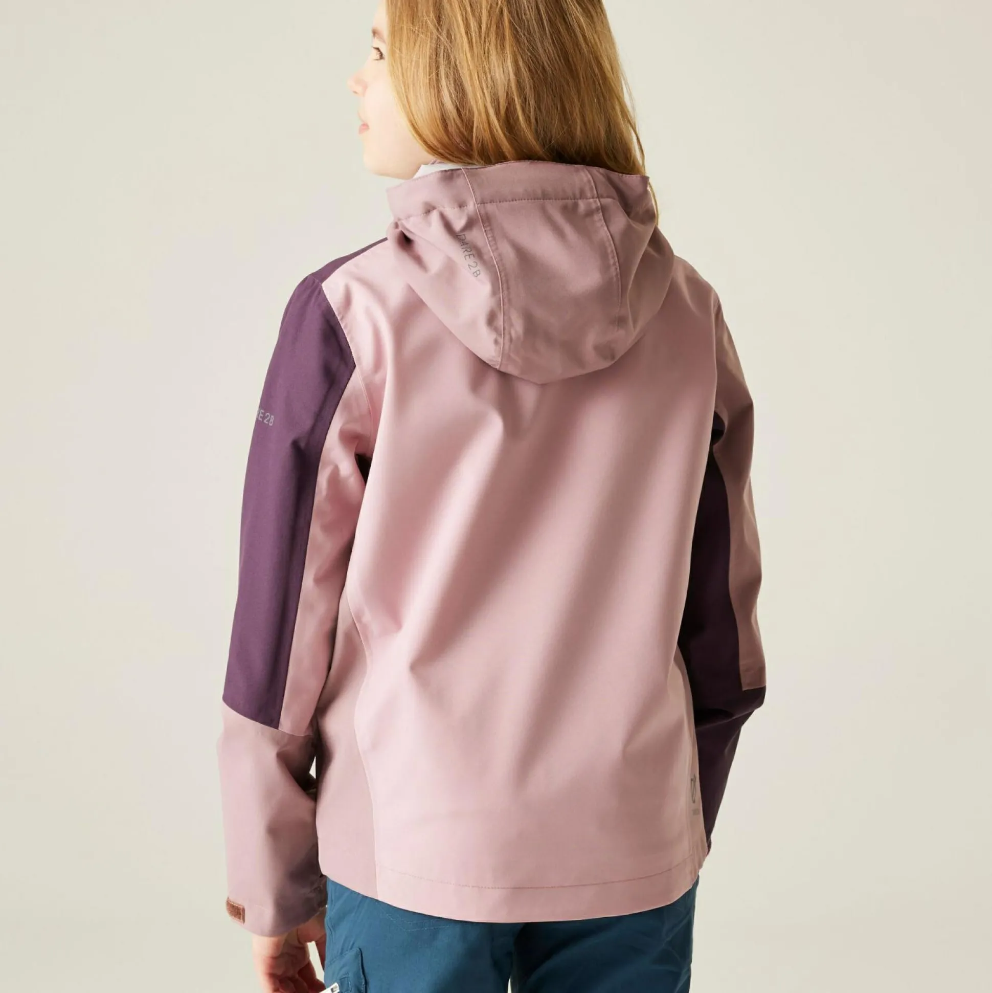 Dare 2b - Kids' Explore II Waterproof Jacket | Deep Plum