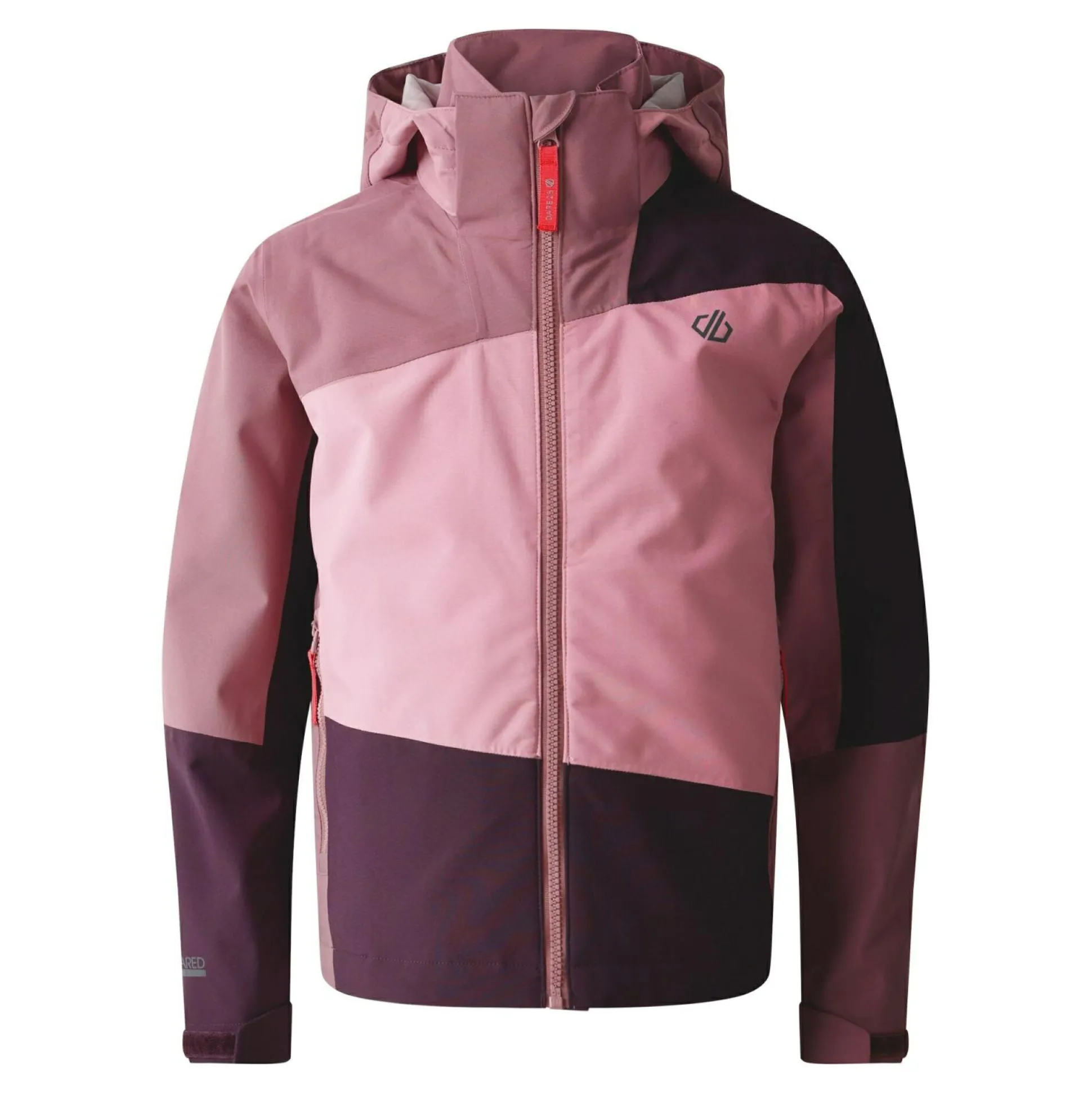 Dare 2b - Kids' Explore II Waterproof Jacket | Deep Plum