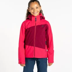 Dare 2b - Kids' Explore II Waterproof Jacket | Sparkling Cosmo