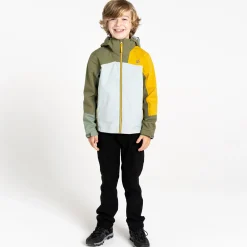 Dare 2b - Kids' Explore II Waterproof Jacket | Olivine Green