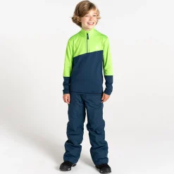 Dare 2b - Kids' Formate III Core Stretch Midlayer | Green Flash Navy