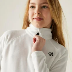 Dare 2b - Kids' Freehand Half Zip Fleece | White