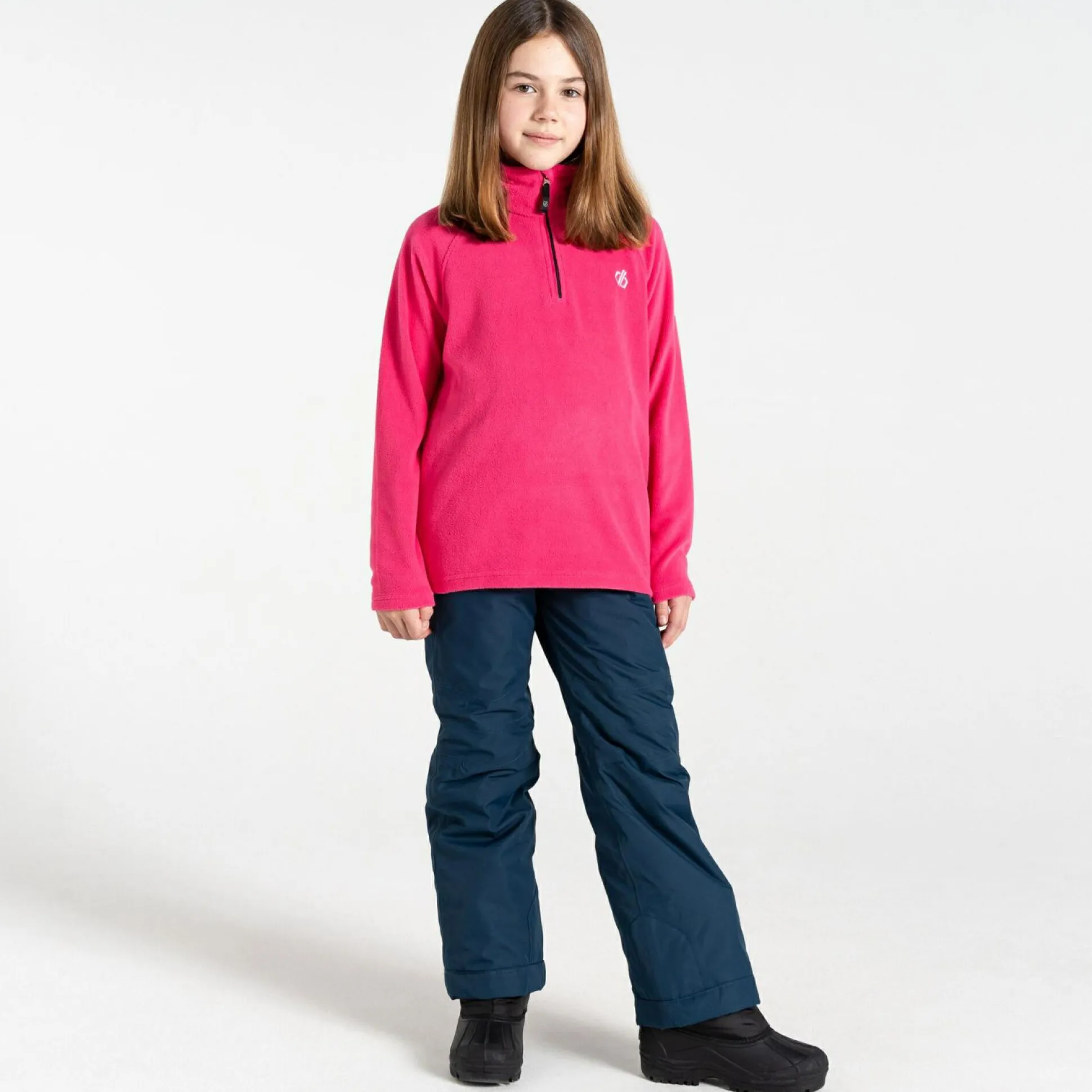 Dare 2b - Kids' Freehand Half Zip Fleece | Pure Pink