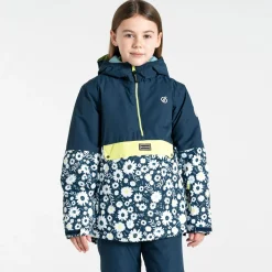 Dare 2b - Kids' Freehand Overhead Ski Jacket | Moonlight Denim Daisy Print