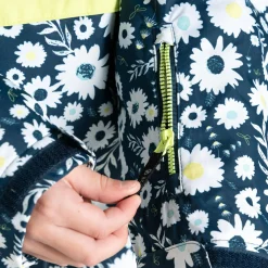 Dare 2b - Kids' Freehand Overhead Ski Jacket | Moonlight Denim Daisy Print