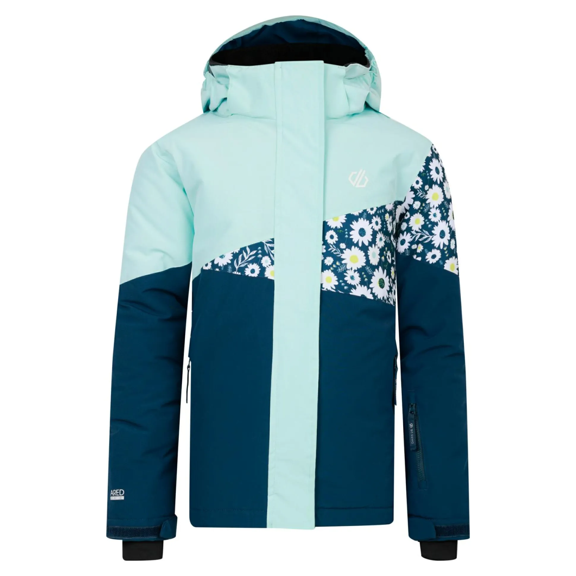 Dare 2b - Kids' Humour III Ski Jacket | Moonlight Denim Daisy Print