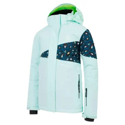 Dare 2b - Kids' Humour III Ski Jacket | Blue Cheetah Print