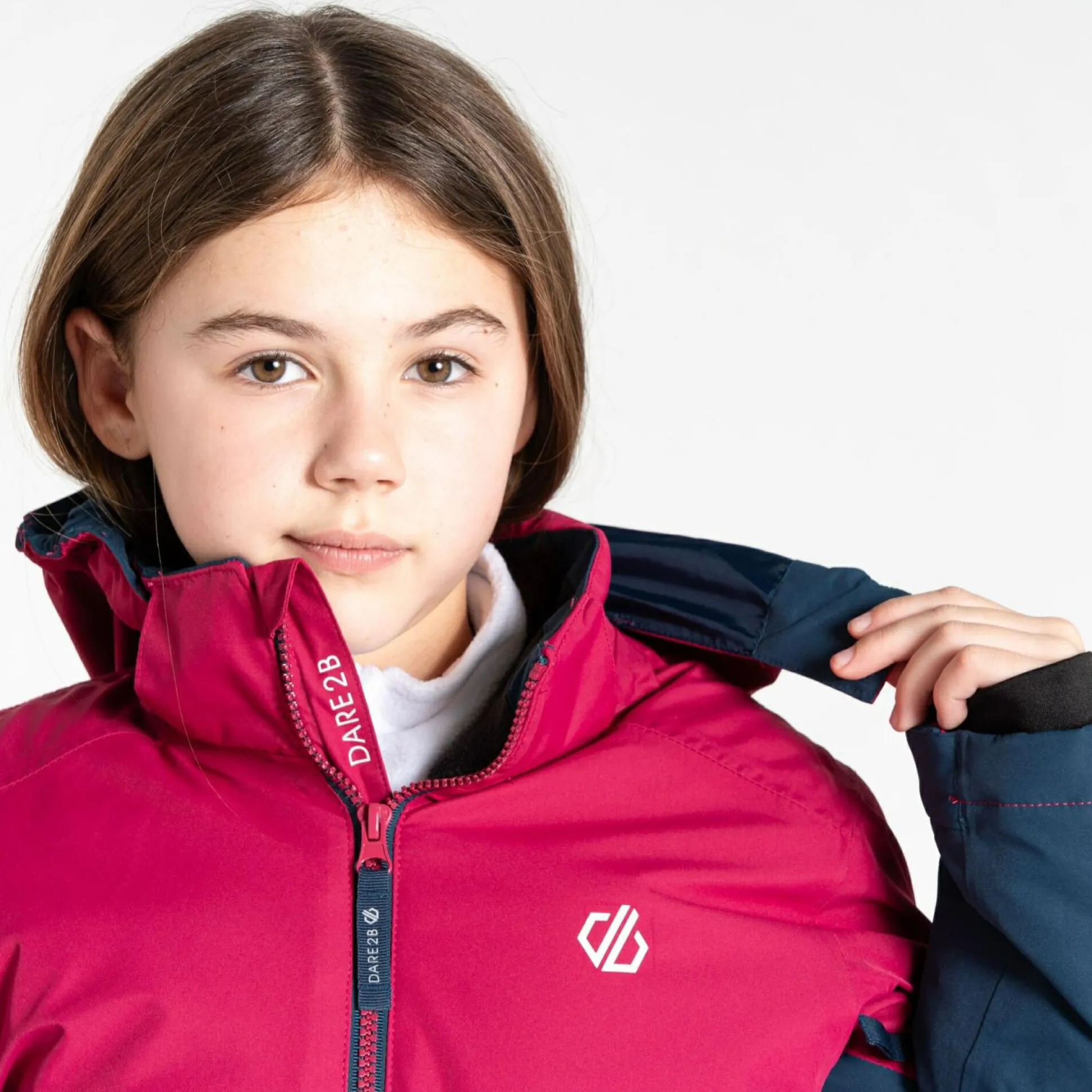 Dare 2b - Kids' Impose IV Ski Jacket | Berry Pink Navy