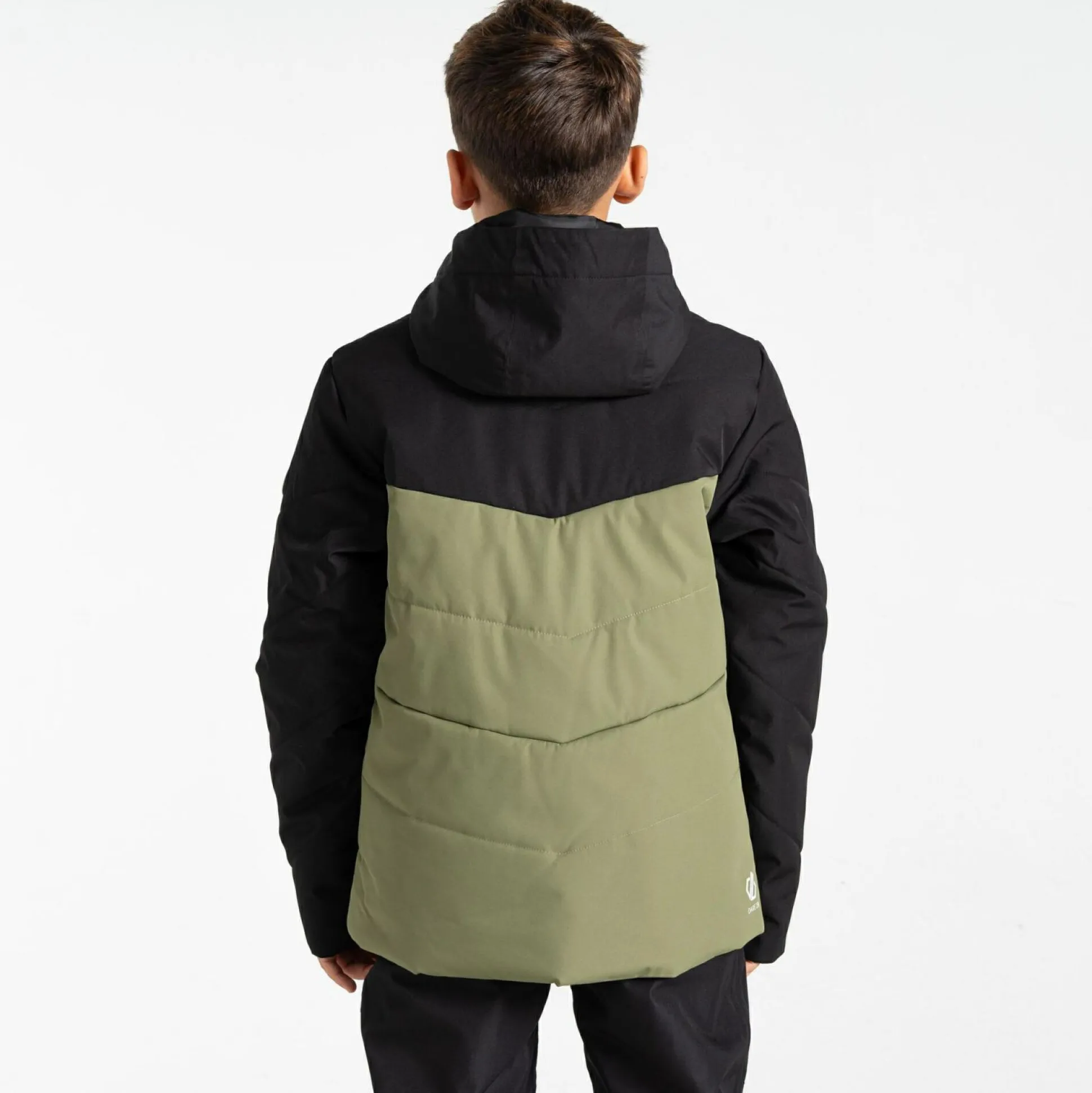 Dare 2b - Kids' Jolly Puffer Jacket | Black Olivine Green