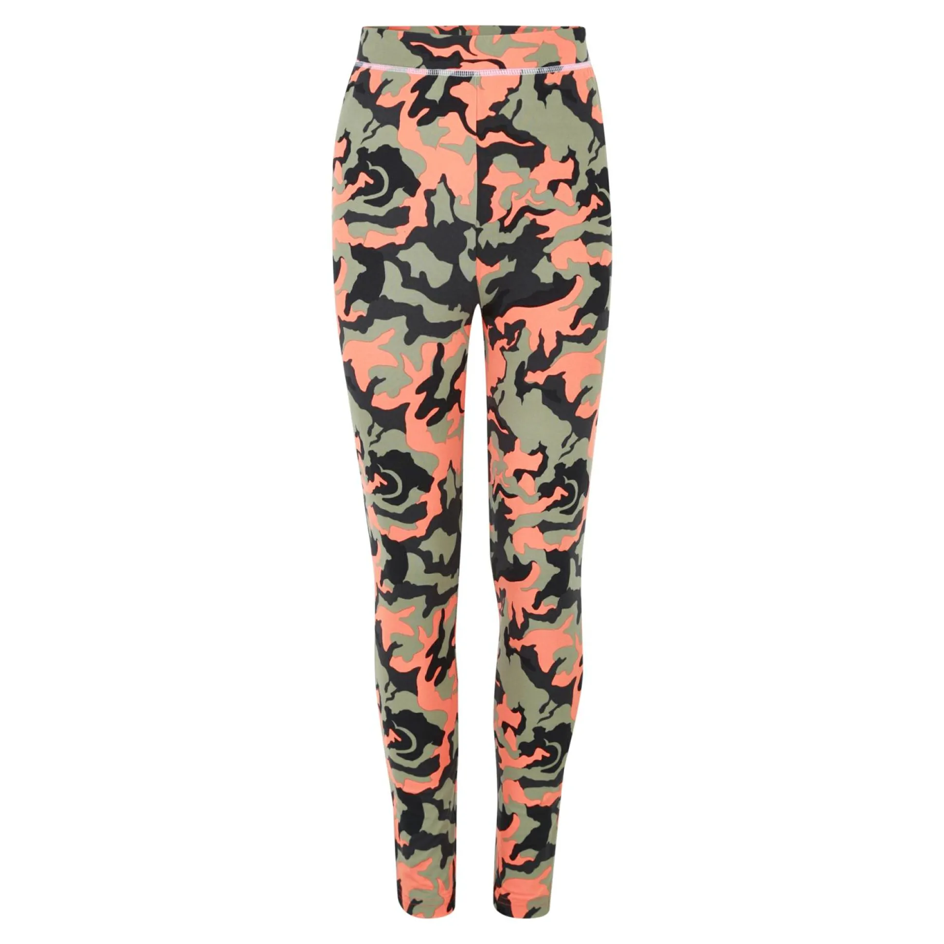 Dare 2b - Kids' Pow II Baselayer Set | Rusty Orange Camo Print