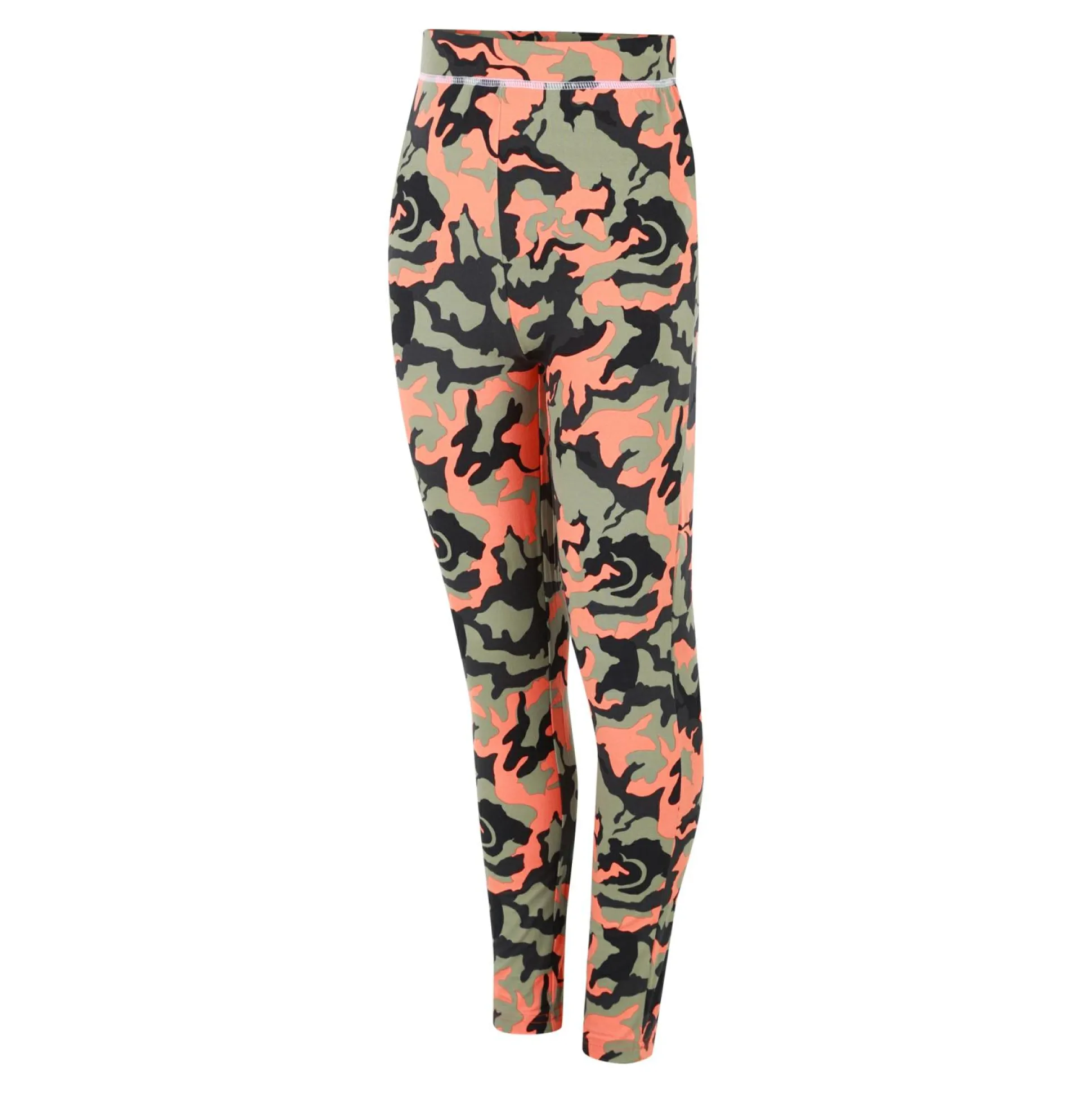 Dare 2b - Kids' Pow II Baselayer Set | Rusty Orange Camo Print