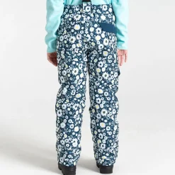 Dare 2b - Kids' Pow Ski Pants | Moonlight Denim Daisy Print